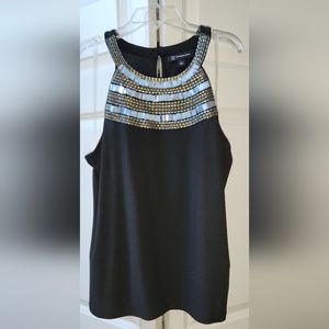 I.N.C. embellished top L